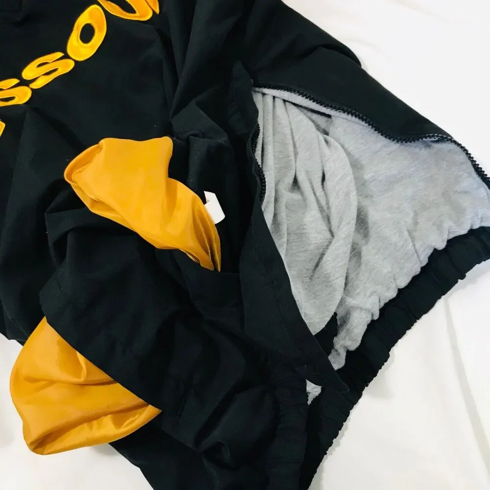 Missouri Tigers Vtg Pullover Jacket Spellout S Men M L Women Black Gold 58 Sport